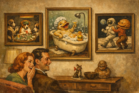 Funny Wall Art for Homes With a Sense of Humor