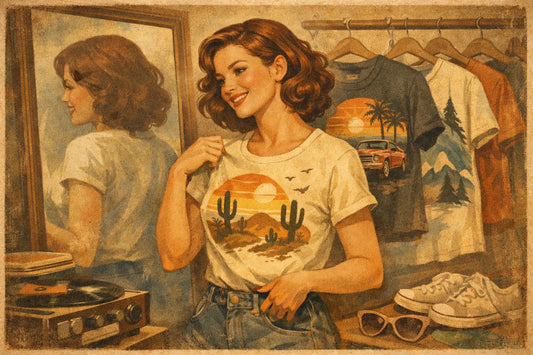 Retro Graphic Tees Women Actually Want